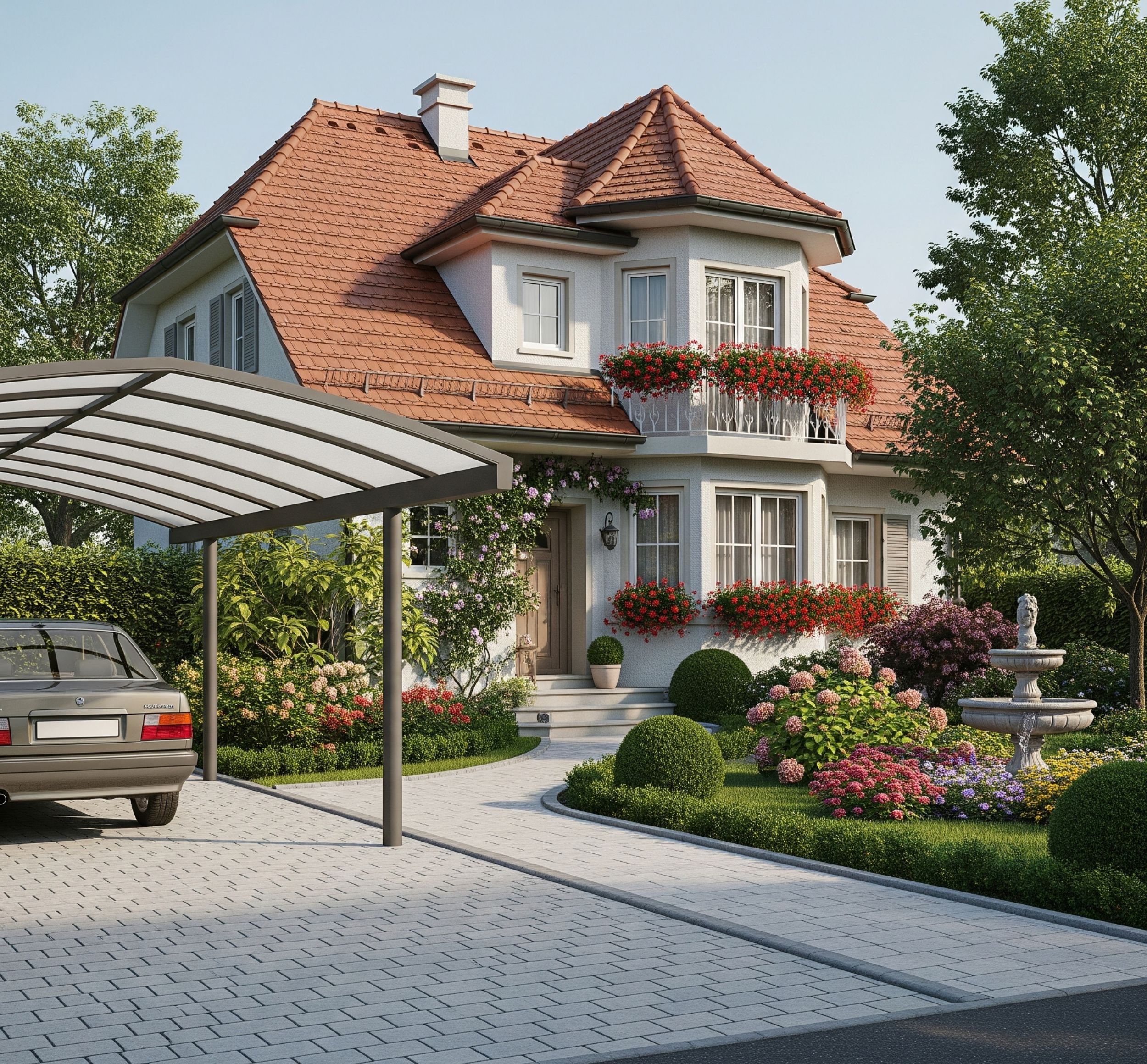 Gartenterasse